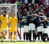 Twee strafschoppen zijn hoogtepunt in zoutloze opener tussen Frankrijk en Australië, flits van Pogba maakt het verschil