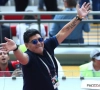 ? Voor wie het zich afvroeg... Diego Maradona hoorde opnieuw bij de levenden tijdens kraker Frankrijk-Argentinië