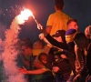 Bröndby-supporters lieten zich niet van hun beste kant zien in Genk