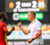 Wouter Vrancken was heel blij met de prestatie van William Togui
