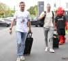 Groot contrast: Batshuayi steelt weeral de show met outfit terwijl Vertonghen gewoon in t-shirt van één van de beste comedyreeksen verschijnt