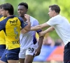 Marco Kana mocht het gaan uitleggen aan de nog tot het einde gebleven Anderlechtfans