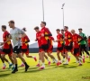 Twee Rode Duivels ontbreken op laatste training voor vertrek naar Kroatië