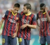 Neymar steekt Dani Alves hart onder de riem met 'bananenfoto'