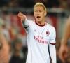 Keisuke Honda waant zich even in een andere sport