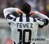 Tevez weet terugspeelbal op volleerde wijze te benutten