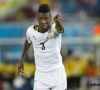 Asamoah Gyan is warempel zo goed als blut