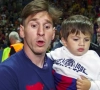 Messi scherpt de conditie aan... samen met zijn zoontje
