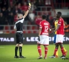 Erichot blij dat de ref zich vergiste tijdens Standard-STVV: "Ik ga zelf niet om die rode kaart vragen"