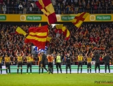 ? Zouden de fans van KV Mechelen al thuis zijn? Ook in Ghelamco maakten ze uur na match nog indruk: "First division is where we belong"