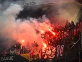 Terwijl Standard megastunt viert... bestormen Sevilla-supporters het veld op Sclessin