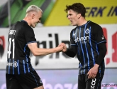 Club Brugge herpakt zich na matige eerste helft en springt met zege bij STVV over Union naar de leiding