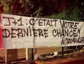 Coucke vlucht weg, Verschueren heel eerlijk: fans van Anderlecht komen met spandoek