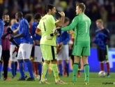 Daarom liep Mignolet een hele match achter Buffon aan