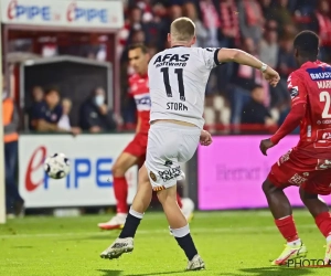 Het 'Stormt' én het spookt in het Guldensporenstadion en aan het eind zijn KVK en KVM een puntje rijker