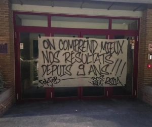 bcs viseert Marc Coucke, spandoeken aan Pairi Daiza, Neerpede en stadion