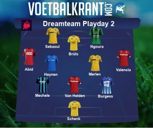 Team van de Week Speeldag 2