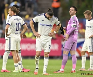 anderlecht teleurstelling na het verlies tegen Union