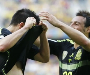 Afscheidnemende Villa bezorgt Spanje driepunter tegen Australië