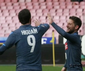Ook Dries Mertens al op rozen met Napoli