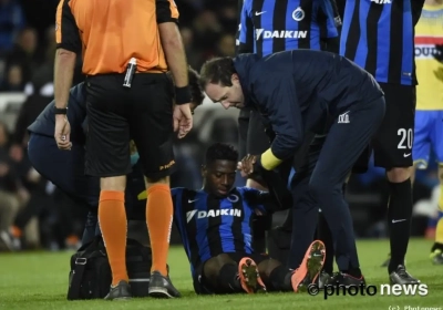 Mokerslag voor Club Brugge! Topschutter weken buiten strijd