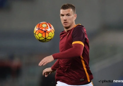 AS Roma mag topschutter Edin Dzeko danken na moeizame wedstrijd 