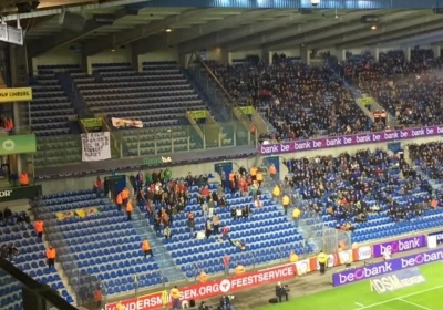 Ook dit is play-off 1, amper dertigtal fans maken verplaatsing voor sleutelwedstrijd