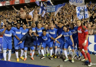 De sfeer in de Genkse kleedkamer kon niet stuk na knappe zege tegen Anderlecht