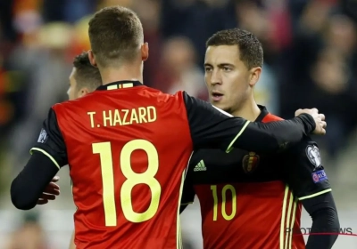 Hazards zijn grapjassen "Gelukkig, want ik ben het al wat gewoon aan het geraken" en "Waarom scoorde Romelu in godsnaam?"