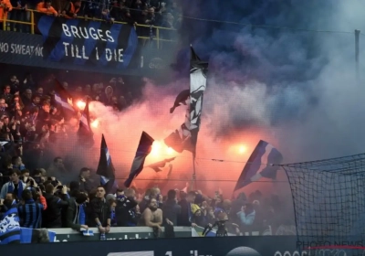 Club Brugge-supporters zorgden voor onrust door het vak van Antwerp te belagen, met drie gewonden tot gevolg