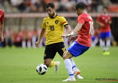 Eden Hazard met pijnlijke grimas naar de kant, Roberto Martinez reageert