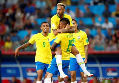 Brazilië dankzij Paulinho, Thiago Silva én missers van Mitrovic door naar achtste finales