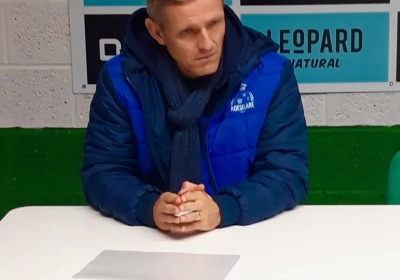 Gretarson is een tevreden trainer: "Gelukkig met dit eerste punt op verplaatsing" 