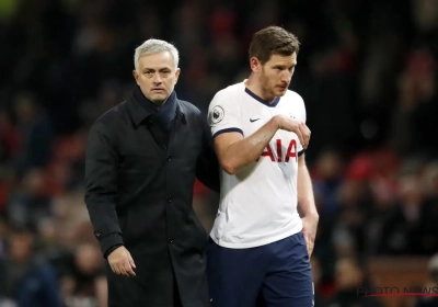 Mourinho na vroege wissel van Vertonghen: "Normaal dat hij triest was"
