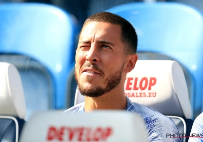 Eden Hazard ziet vanop de bank concurrent twee keer scoren 