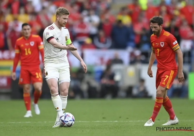 Aanvoerder Kevin De Bruyne tilt niet zwaar aan puntenverlies in Wales: "Vrij zeker dat we met onze basisploeg wel zouden winnen"