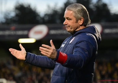 Bernd Storck ziet een goed KV Kortrijk onderuitgaan op Westerlo: "Spijtig genoeg moeten we nu terugkeren zonder punten"