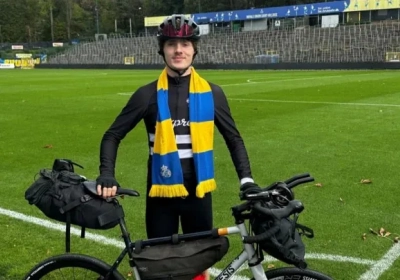Van Brussel naar Madrid...met de fiets: de inspirerende uitdaging van een Union-supporter