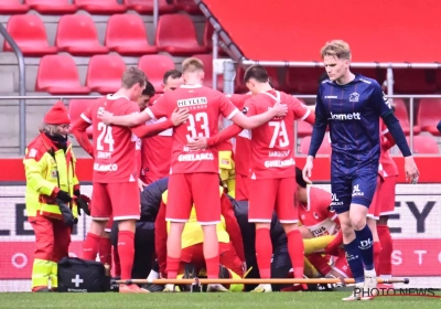 Ferme meevaller voor Antwerp op eerste training