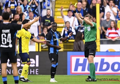 Lawrence Visser én speler Club Brugge de gebeten hond na Supercup