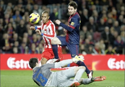 Atlético pakt uitstekende uitgangspositie in Camp Nou