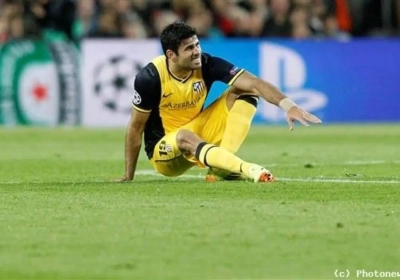 Goed nieuws voor Courtois en co: blessure Diego Costa lijkt mee te vallen