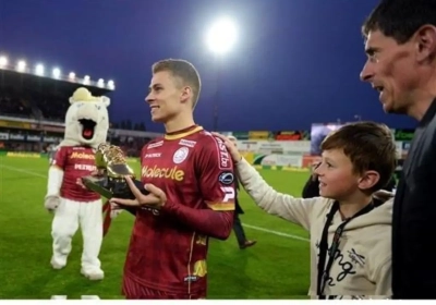 Hazard krijgt Gouden Schoen