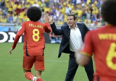 Fellaini helpt Wilmots een handje: "De coach heeft geschreeuwd tijdens de rust"