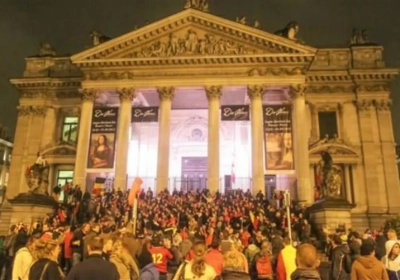 Algerijnse fan overleden na val tijdens Brusselse feestgedruis
