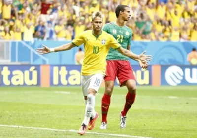 Neymar op niveau, Brazilië nog niet helemaal