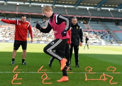 Wilmots gaf De Bruyne rust: "Hij is zo belangrijk voor ons"