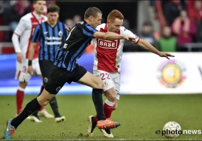 Standard past niet in blauw-zwarte weg naar de titel