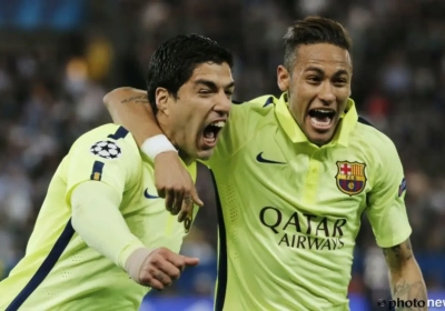 Barça dankzij geweldige Suarez nu al (bijna) zeker van halve finale