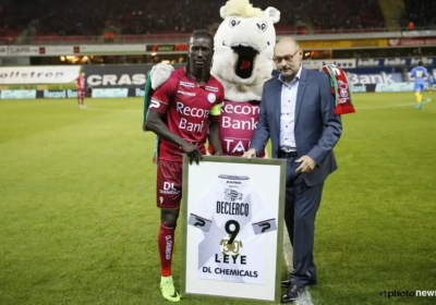 Daarom wordt goalgetter Leye in de bloemetjes gezet